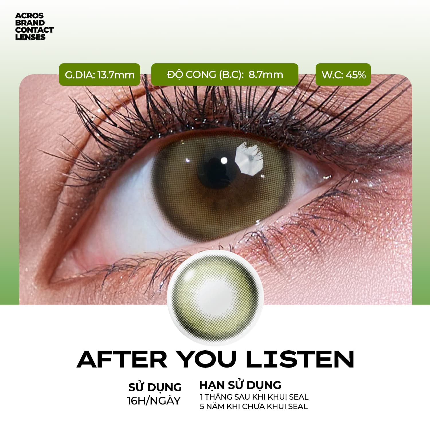 AFTER YOU LISTEN