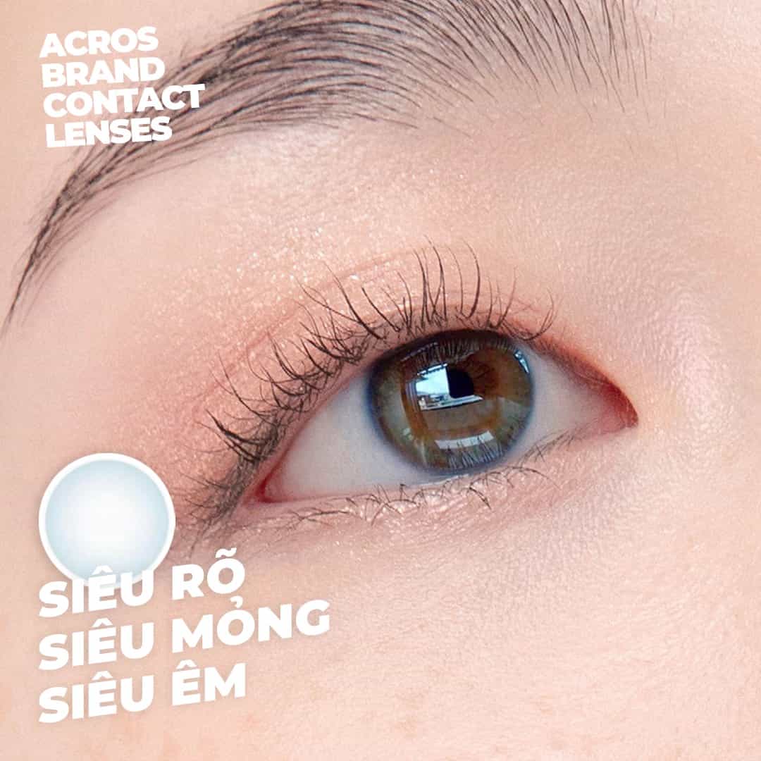 Kính áp tròng không màu Cận - Dòng 8h/ngày 6 tháng
