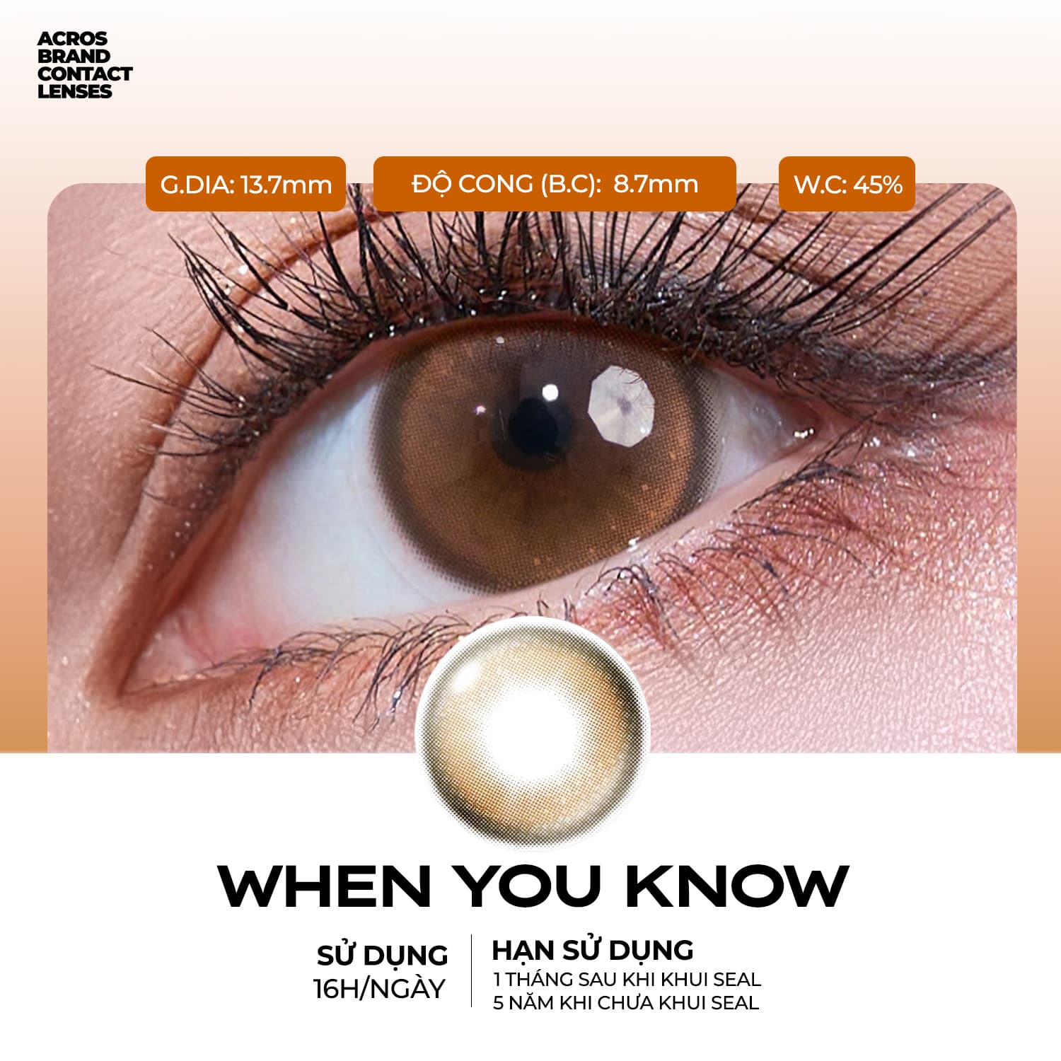 WHEN YOU KNOW